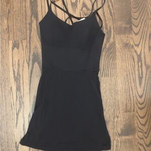 Black Strappy Dress